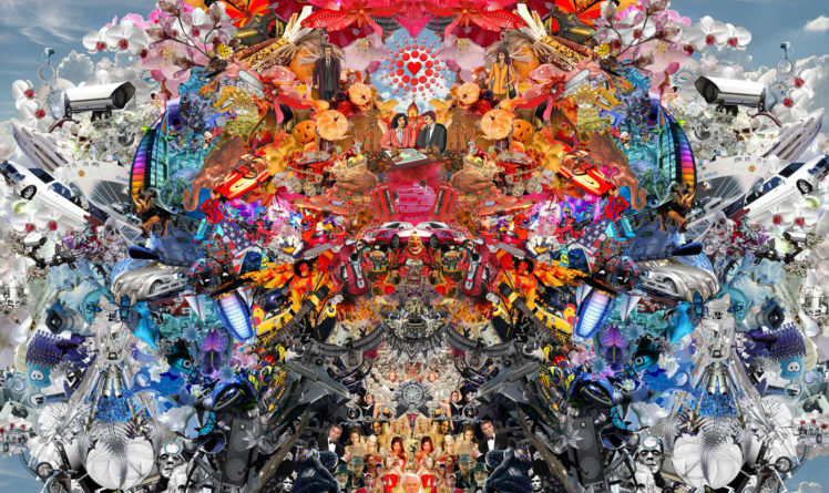 collage, Psychedelic, Cg, Digital, Art, Urban HD Wallpaper Desktop Background