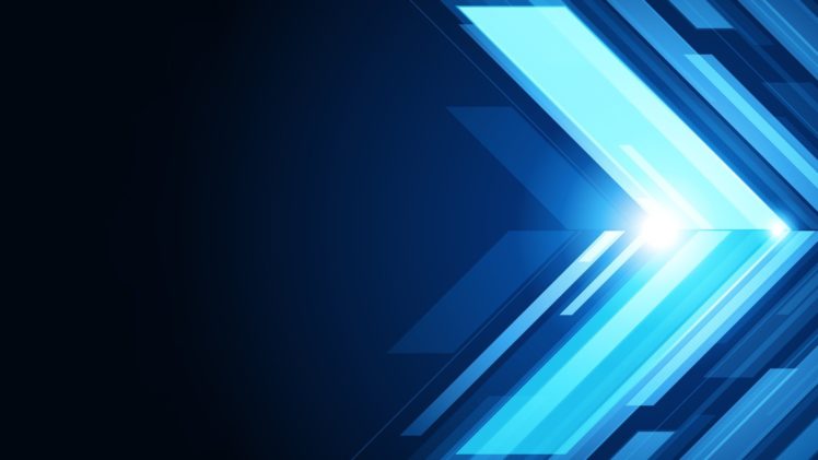 blue, Vectors, Artwork, Arrows HD Wallpaper Desktop Background
