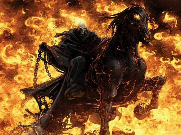 fire, Ghost, Rider, Normal HD Wallpaper Desktop Background