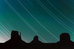 stars, Arizona, Utah, Monument, Valley