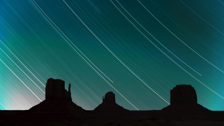 stars, Arizona, Utah, Monument, Valley HD Wallpaper Desktop Background