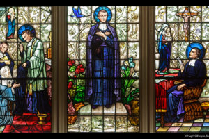 montfort, Spirituality, Religion, Catholic, Stained, Glass, Window