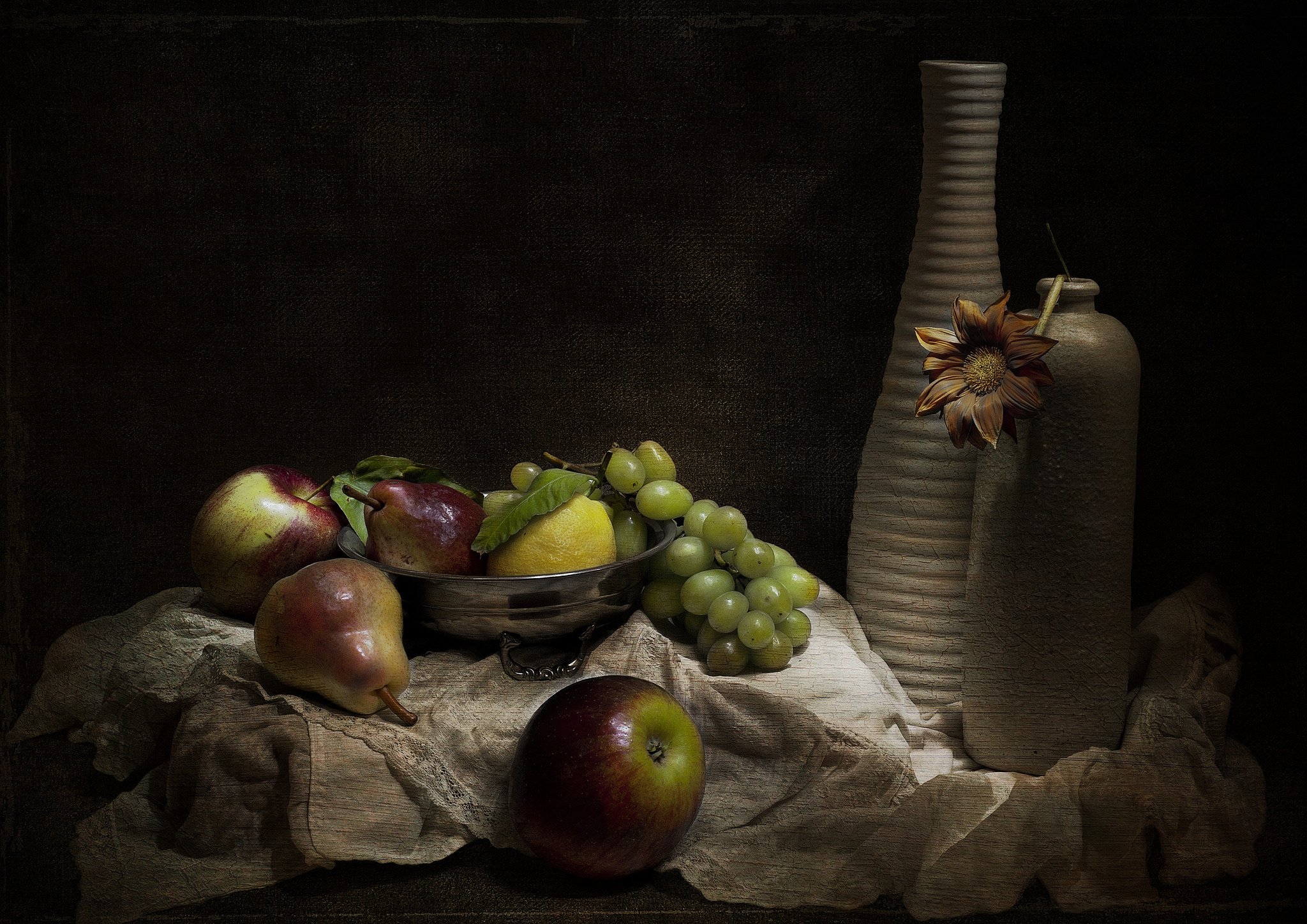 style, Still, Life, Vintage, Fruit, Painting, Art Wallpapers HD
