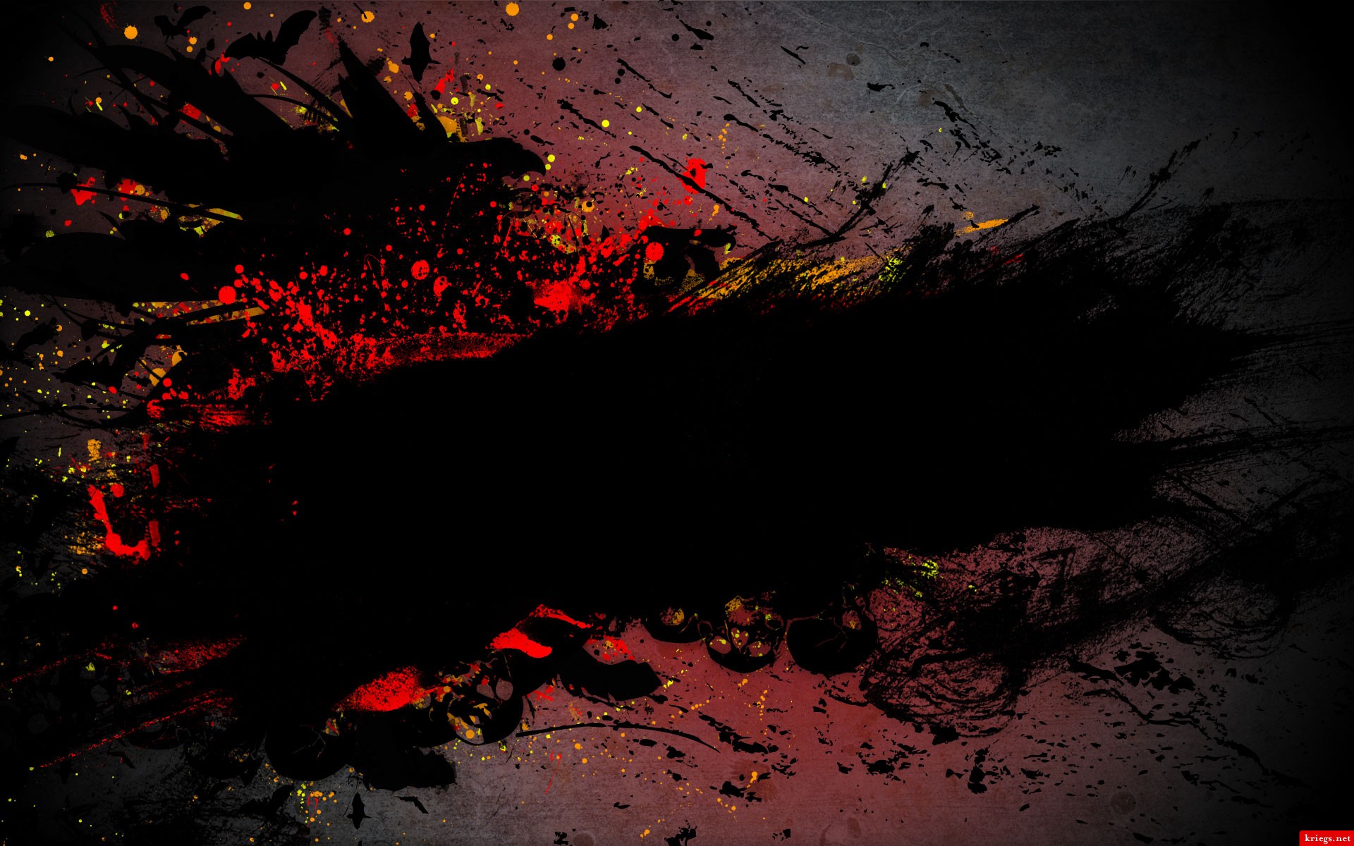 abstract, Splatter, Color, Dark Wallpapers HD / Desktop