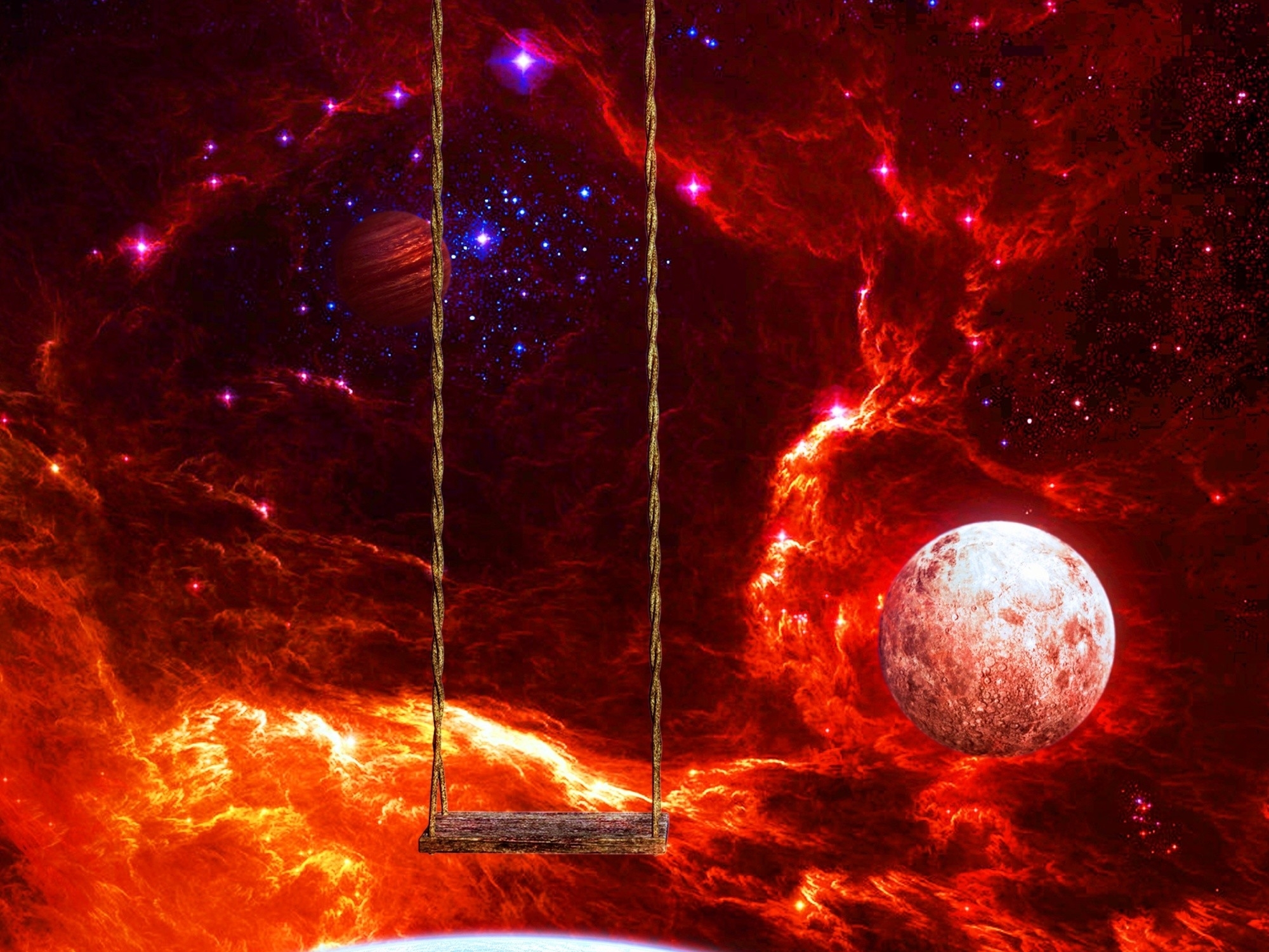 humor, Funny, Sci fi, Space, Planets, Nebula, Stars, Cg, Digital, Art Wallpaper