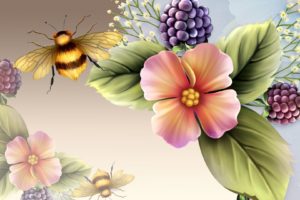 bee, Insect, Bees, Flower, Flowers