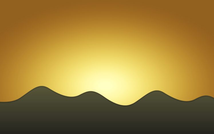 sunset, Minimal HD Wallpaper Desktop Background