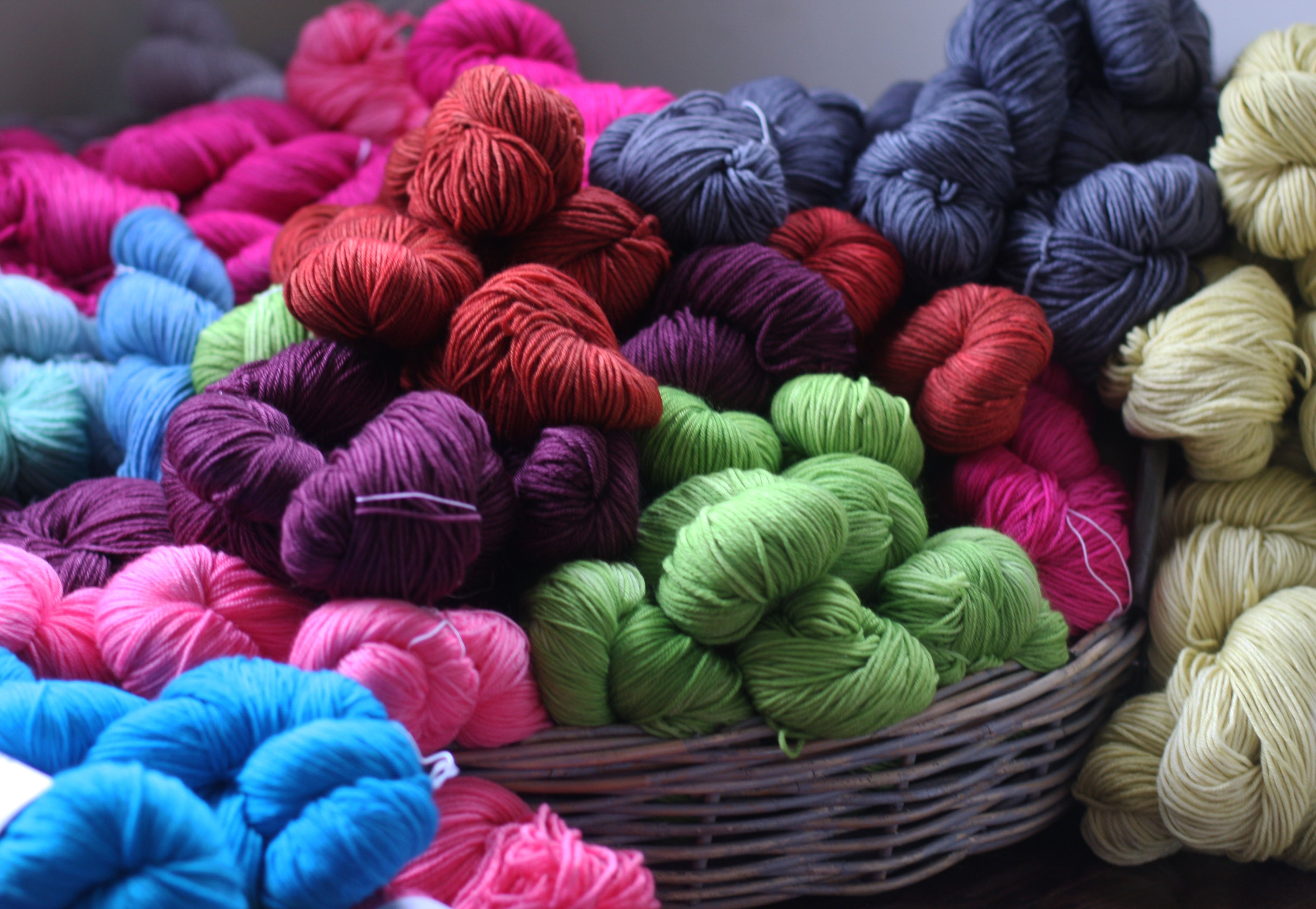 Wool yarn,100% natural, knitting - crochet - craft 
