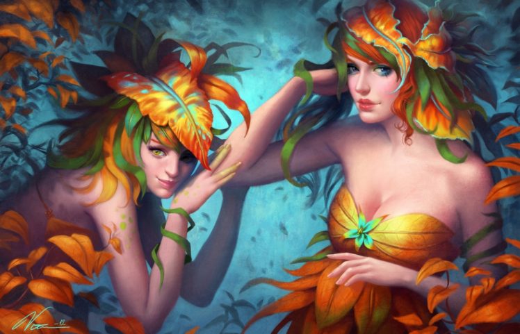 fairies, Fantasy, Girls HD Wallpaper Desktop Background