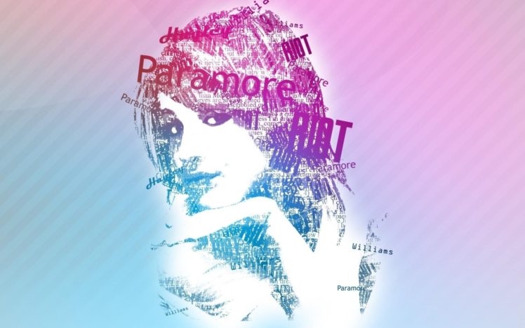 girl, Words, Colors, Abstract HD Wallpaper Desktop Background