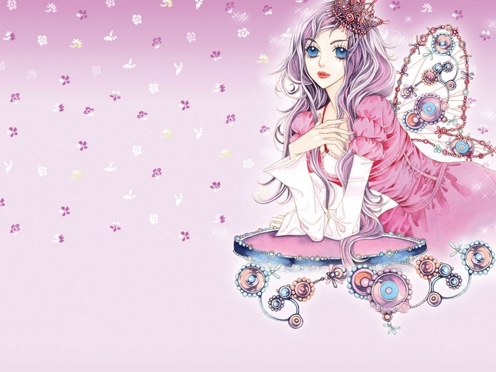 lovely, Girl Wallpaper