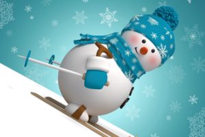 snow, Winter, Christmas, New, Year, Snowman
