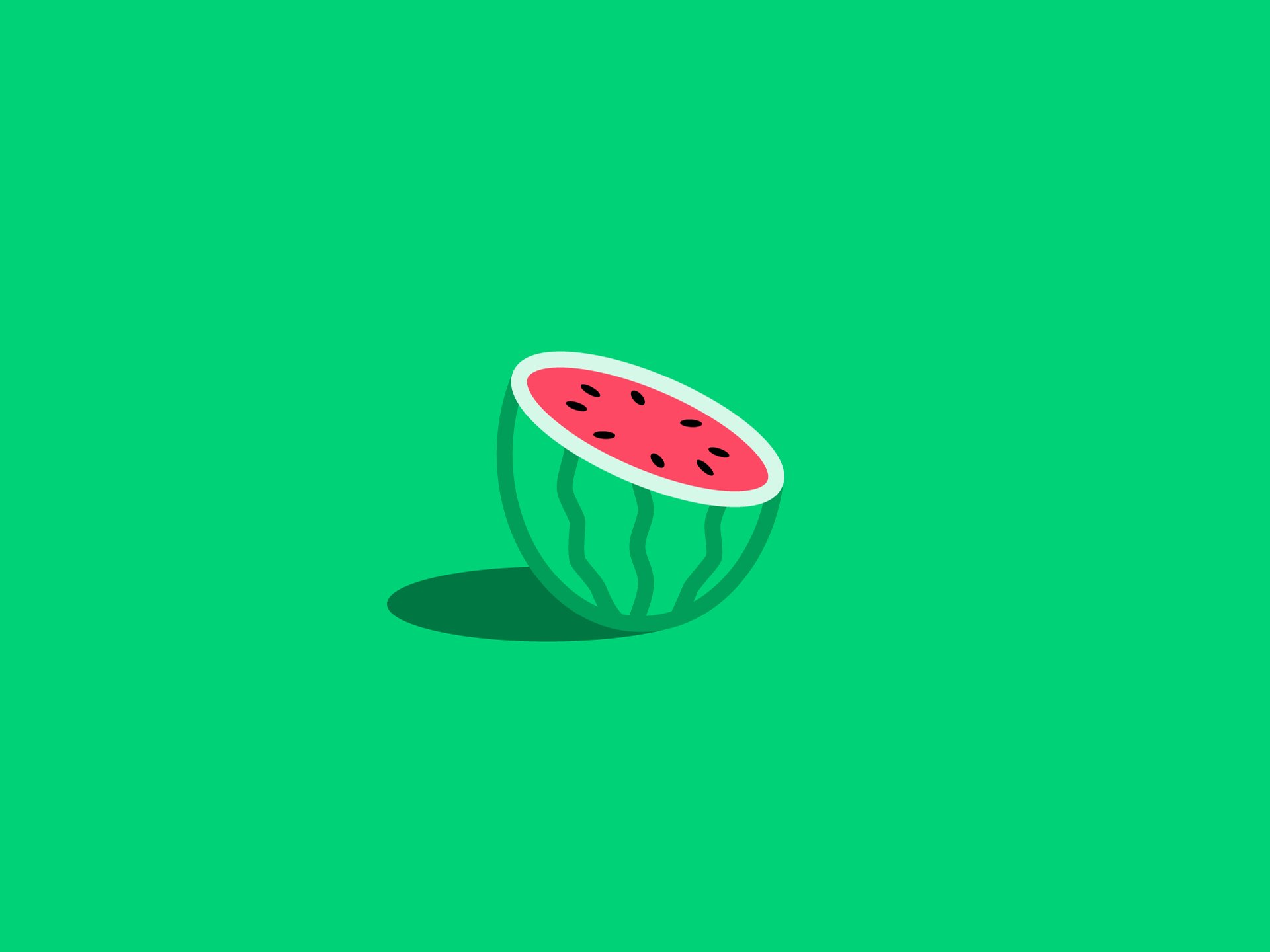 watermelon, Melon, Fruit, Red, Bokeh, Minimal, Minimalism Wallpaper
