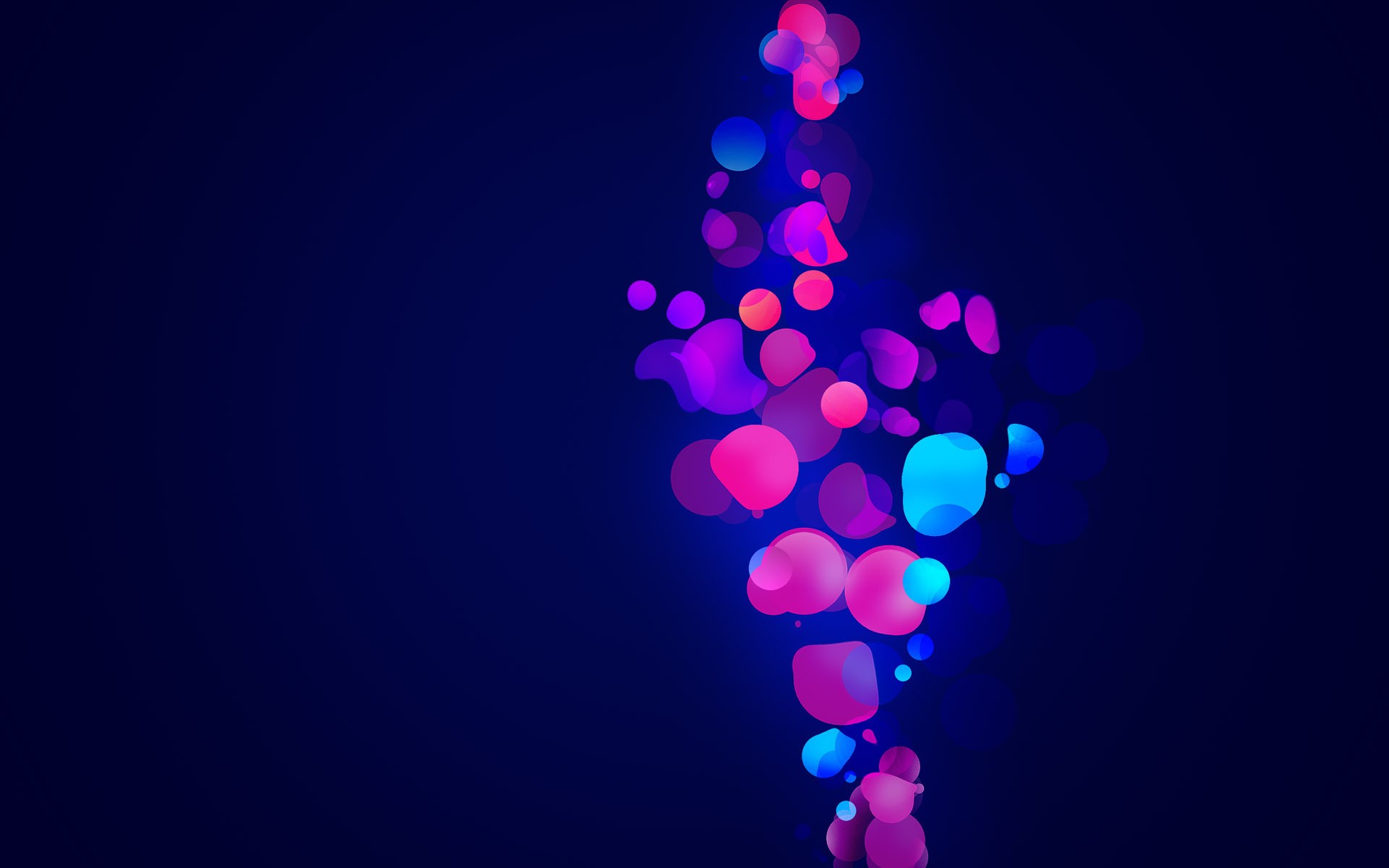 abstract, Blue, Multicolor Wallpaper