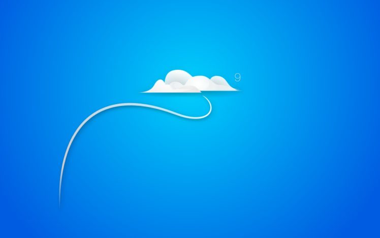 clouds, Simplistic HD Wallpaper Desktop Background