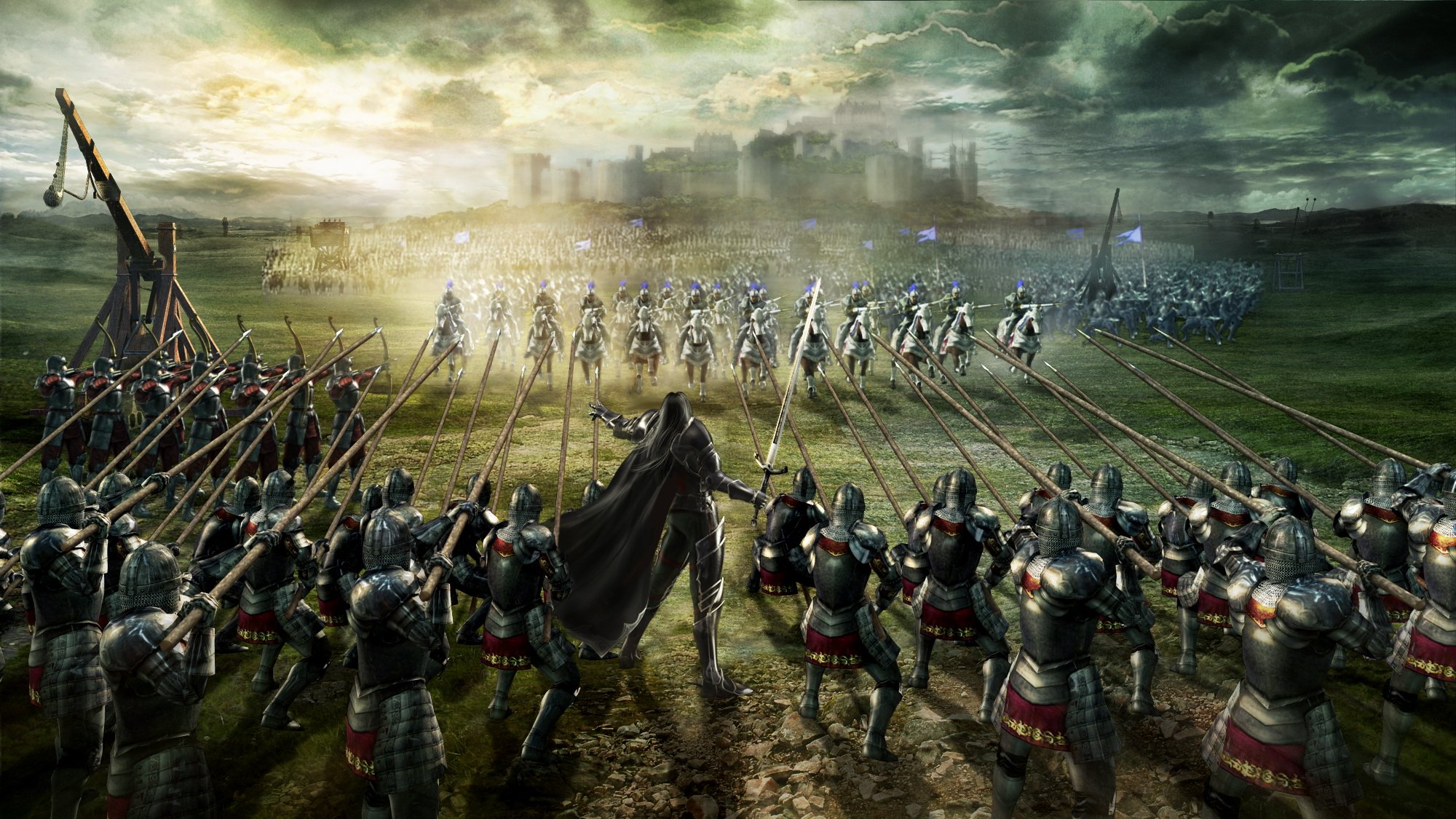 bladestorm, Tactical, Fighting, Fantasy, Medieval, Warrior, Battle Wallpaper