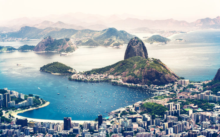 cityscape, Landscape, Rio de Janeiro, Brazil HD Wallpaper Desktop Background