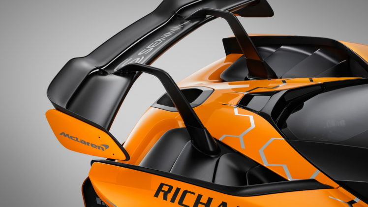 car, Supercars, McLaren, McLaren Senna GTR, Orange HD Wallpaper Desktop Background