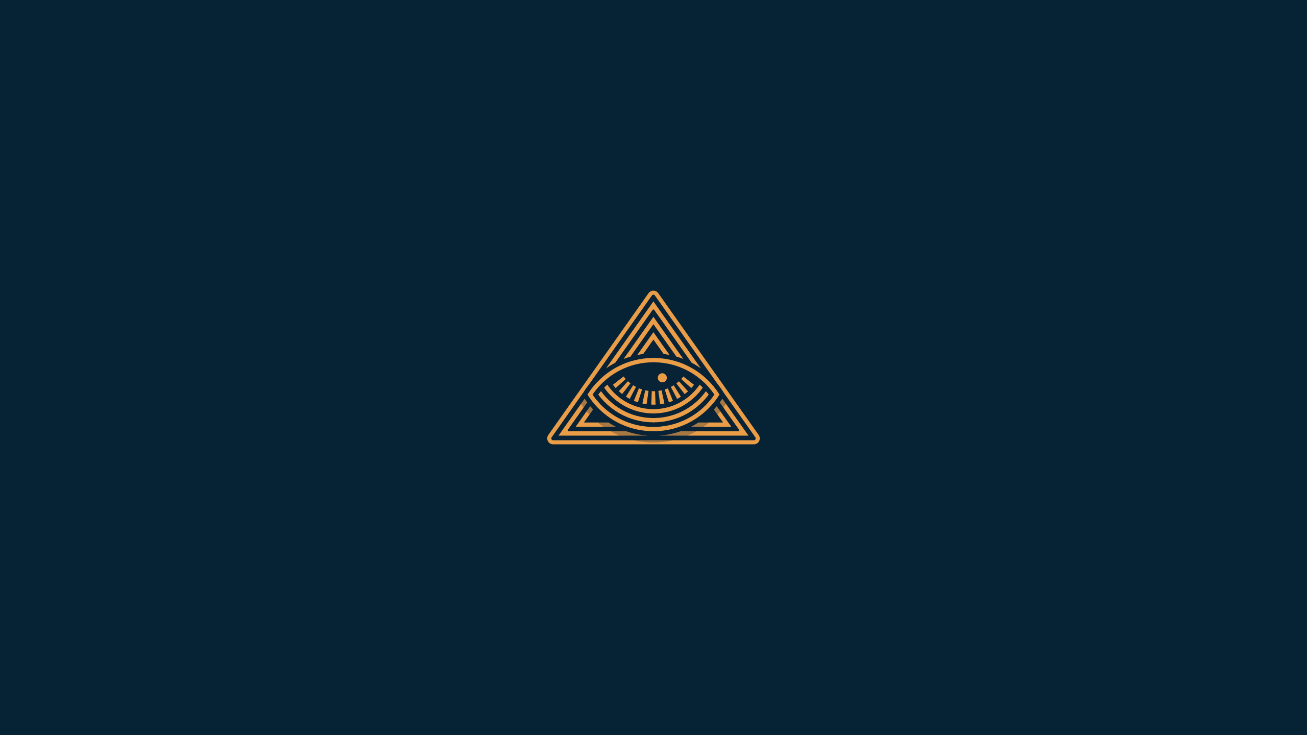 graphic design, Blue background, Illuminati, Pyramid, The all seeing eye Wallpaper