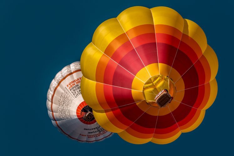 blue, Sky, Hot air balloons HD Wallpaper Desktop Background