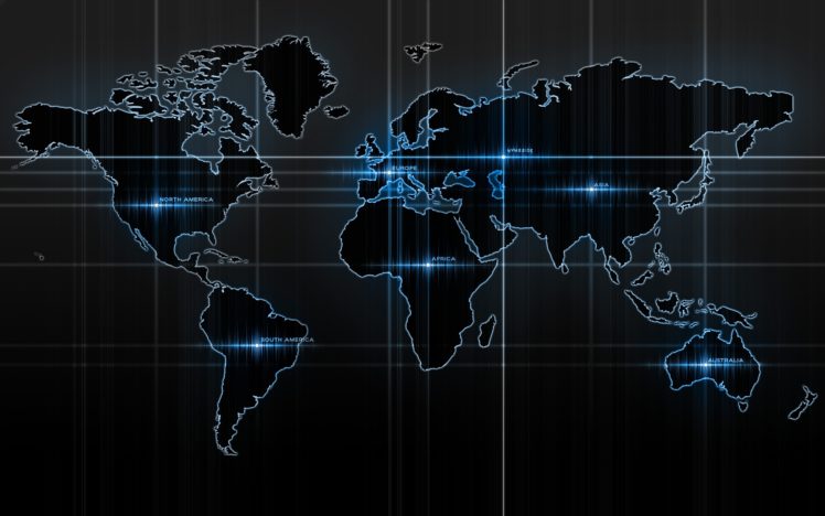 world, Map HD Wallpaper Desktop Background