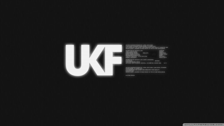 UKF, UKF  Dubstep, Music, Dubstep HD Wallpaper Desktop Background
