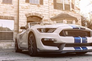 car, Depth of field, Ford Mustang Shelby, Shelby GT350