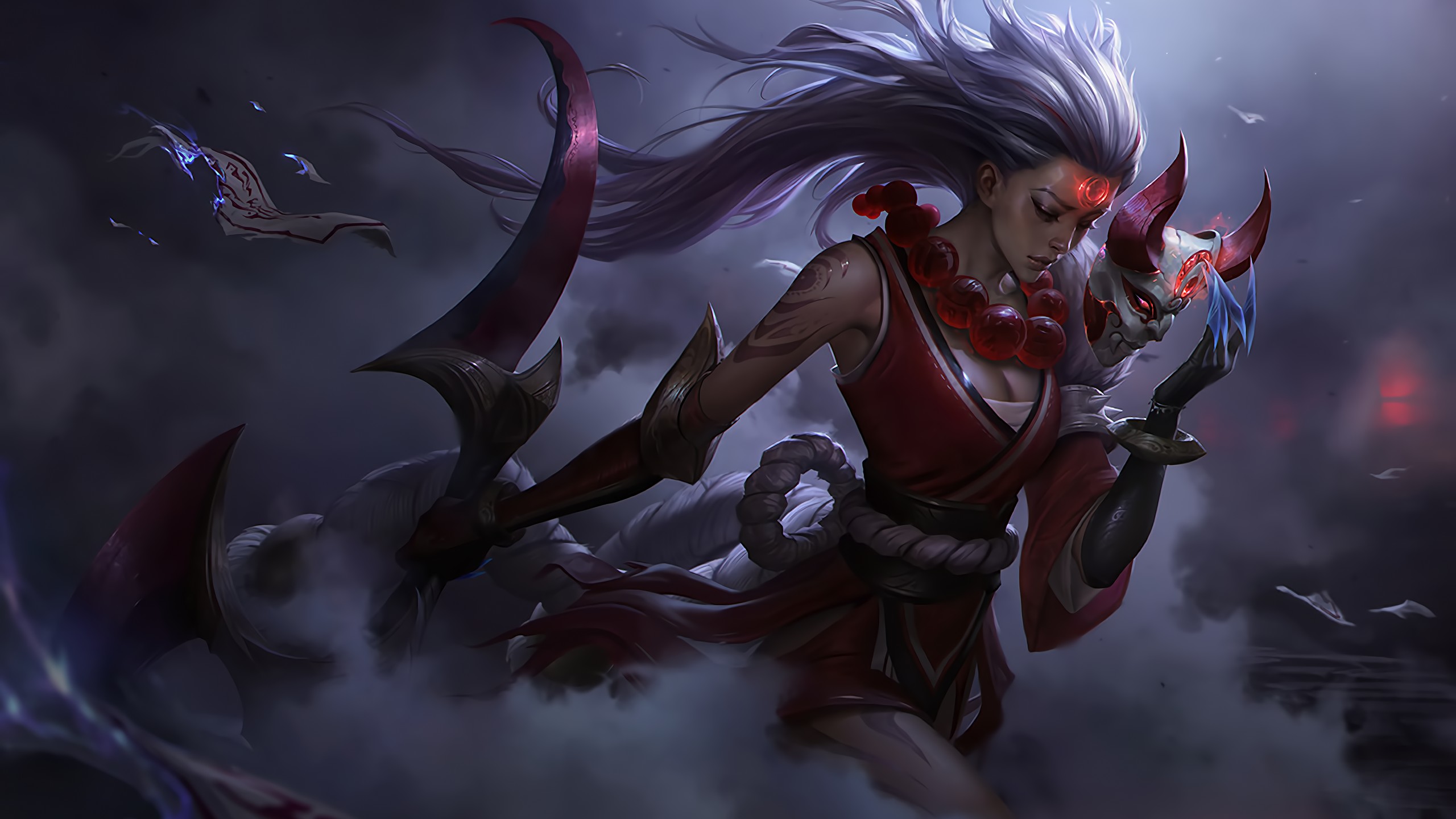 video game characters, Video games, Summoners Rift, Diana (League of Legends), League of Legends Wallpaper