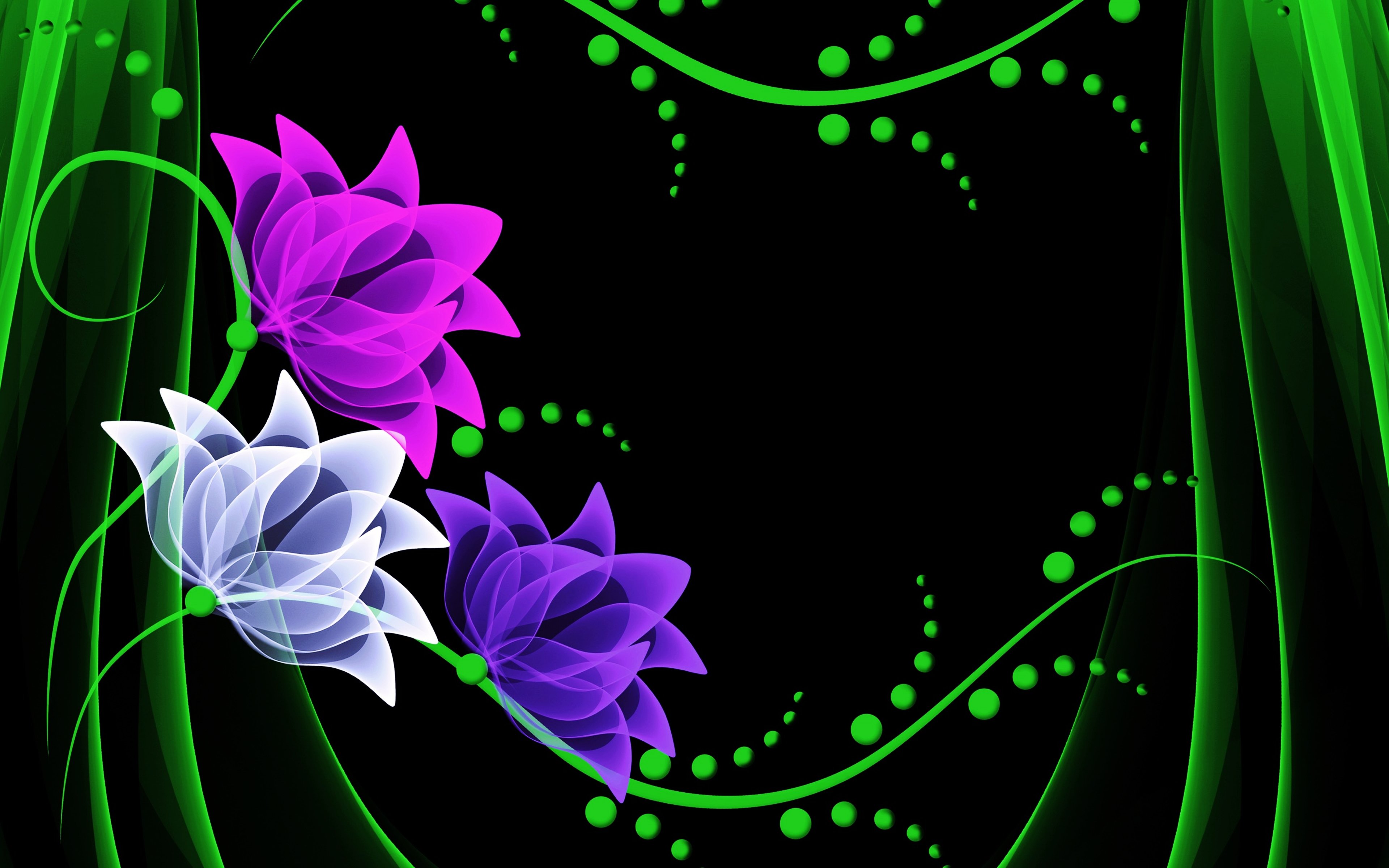 abstract, Background, Colorful, Colors, Glowing, Wallpapers, Art, Flowers Wallpaper