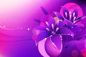 abstract, Art, Background, Colorful, Colors, Flowers, Glowing, Wallpapers, Pink, Purple