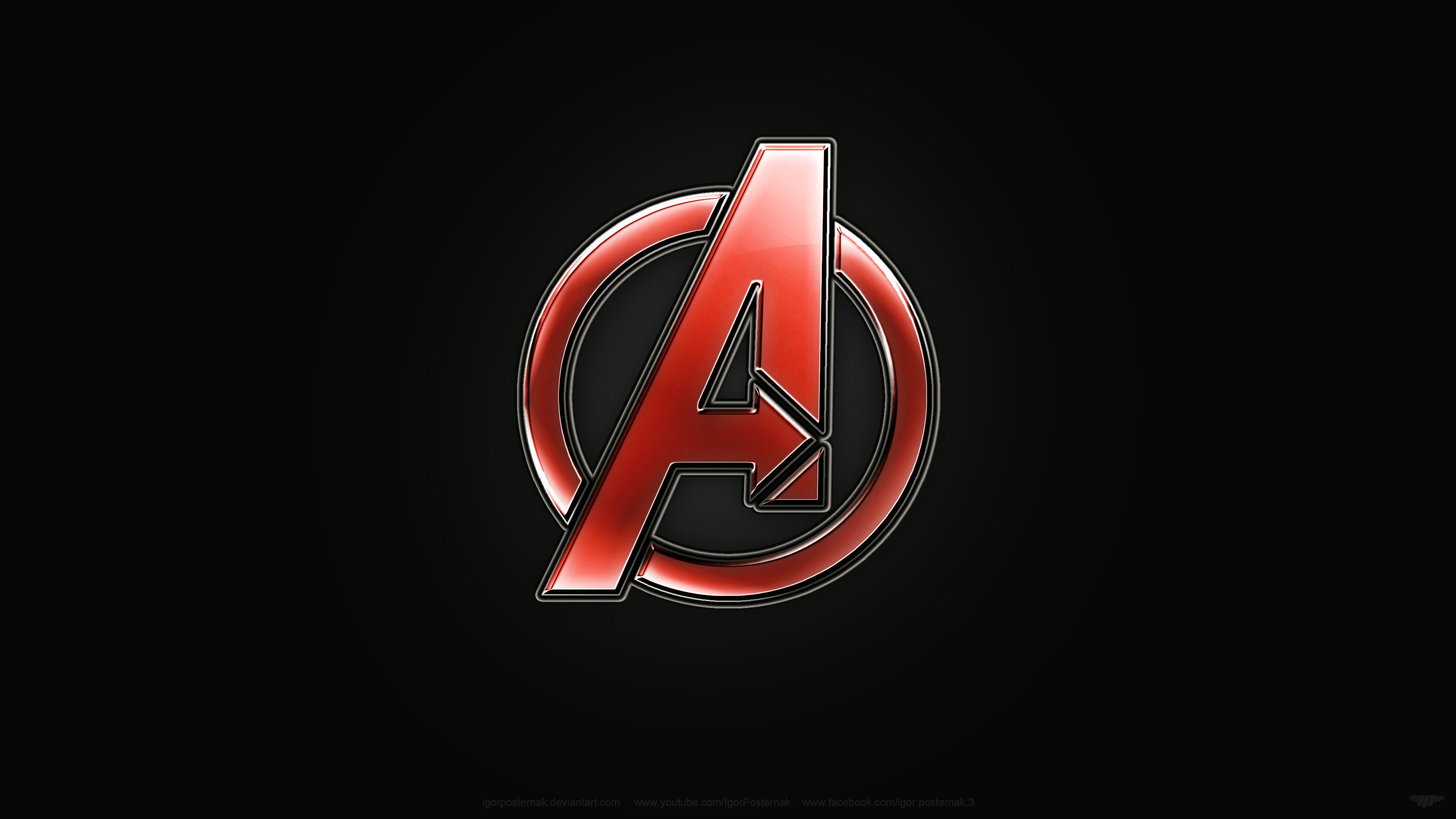 avengers, Logo, Designdigital, Painting, Photoshop, Wallpaper, Downlaod, 4k, Hd, Ultra, Hd Wallpaper