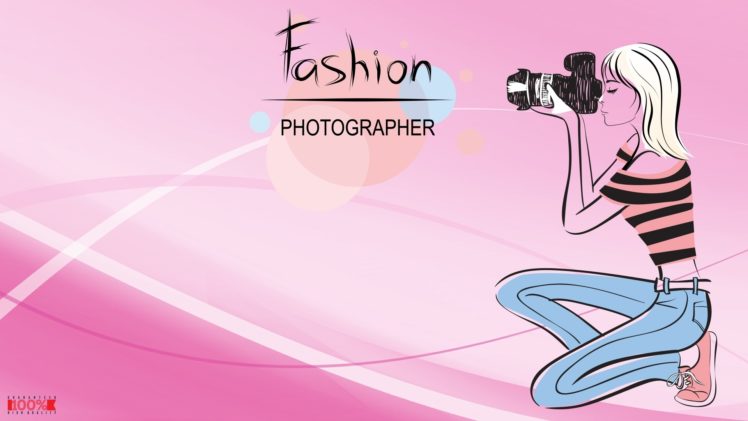 women, Pink, Vector, Fashion HD Wallpaper Desktop Background
