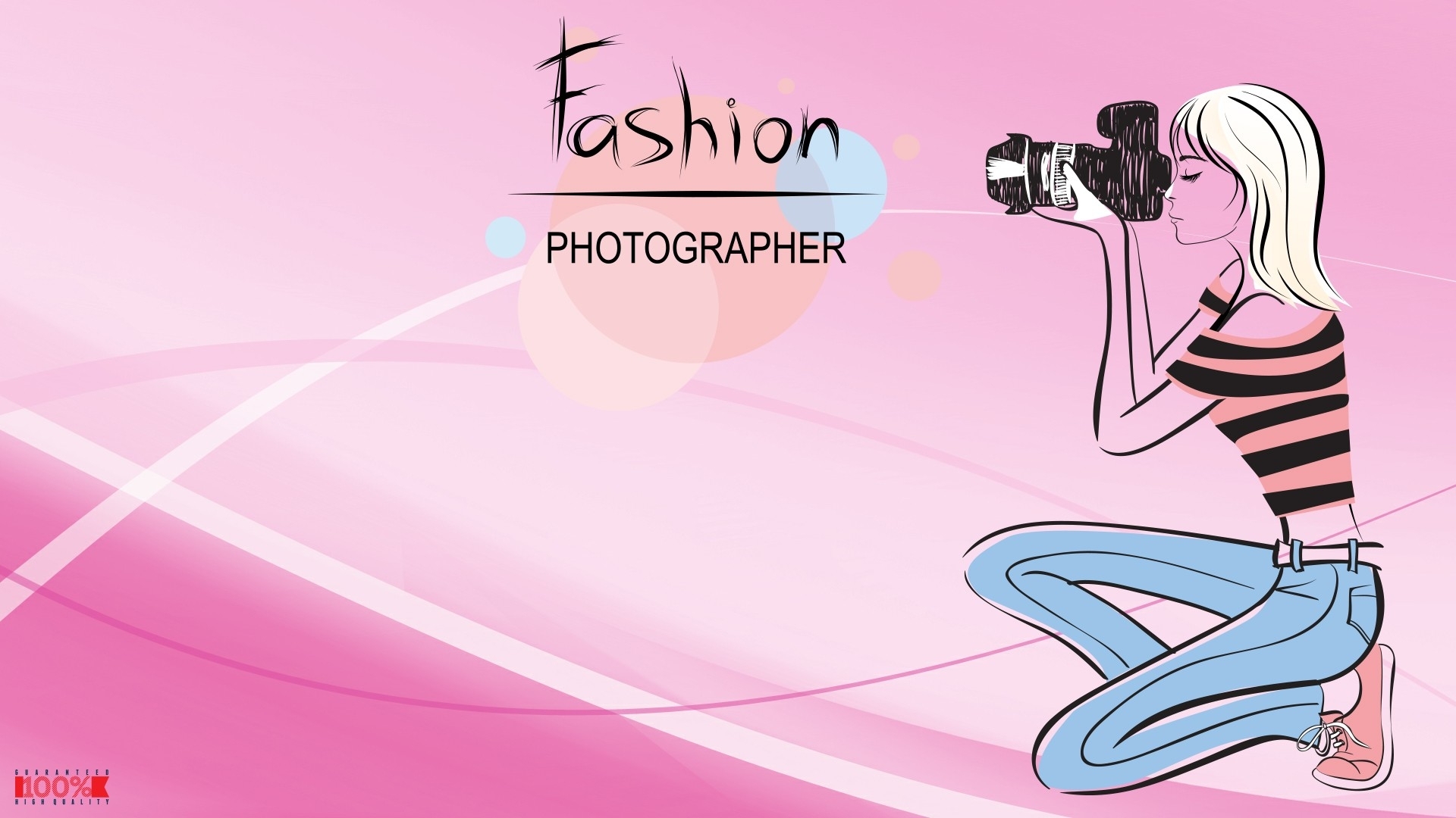 women, Pink, Vector, Fashion Wallpaper