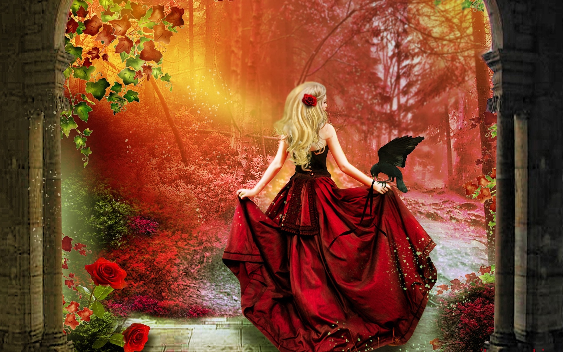 phantasmagoria, 3d, Art Wallpaper