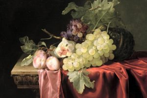 grapes, Aalst, Fruit, Still, Life, Art, Painting, Paintings