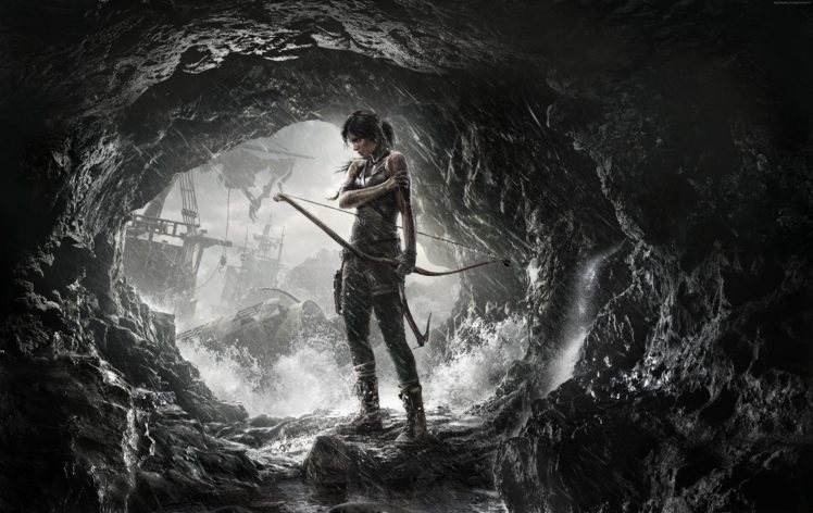 rise, Tomb, Raider, Lara, Croft, Action, Adventure, Fantasy, Warrior HD Wallpaper Desktop Background