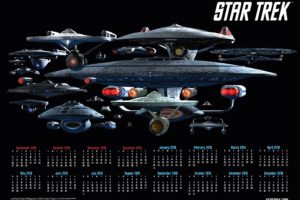 star, Trek, Futuristic, Action, Adventure, Sci fi, Space, Thriller, Mystery, Spaceship, Poster, Calendar, 2016
