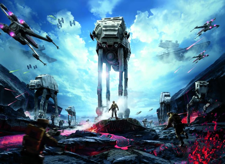 star, Wars, Battlefront, Sci fi, 1swbattlefront, Action, Fighting, Futuristic, Shooter HD Wallpaper Desktop Background