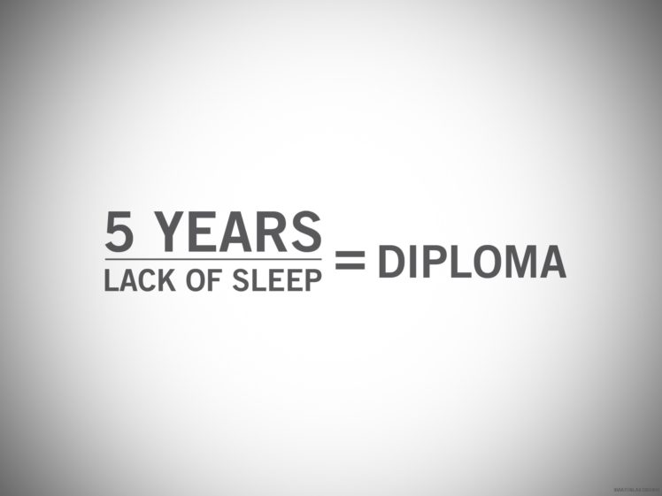 minimalistic, Typography, Education, Sleeping, Text, Only, Definition, Diploma HD Wallpaper Desktop Background