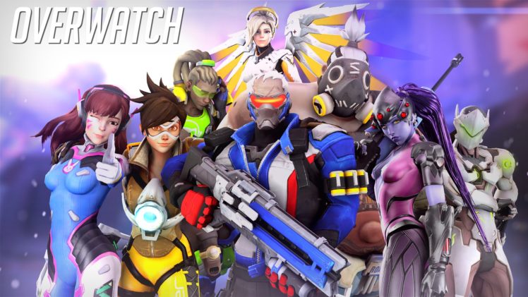 overwatch, Shooter, Action, Fighting, Mecha, Sci fi, Futuristic, Warrior, Poster HD Wallpaper Desktop Background
