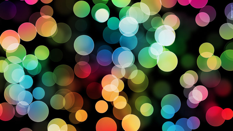 abstract, Multicolor, Circles, Dots HD Wallpaper Desktop Background
