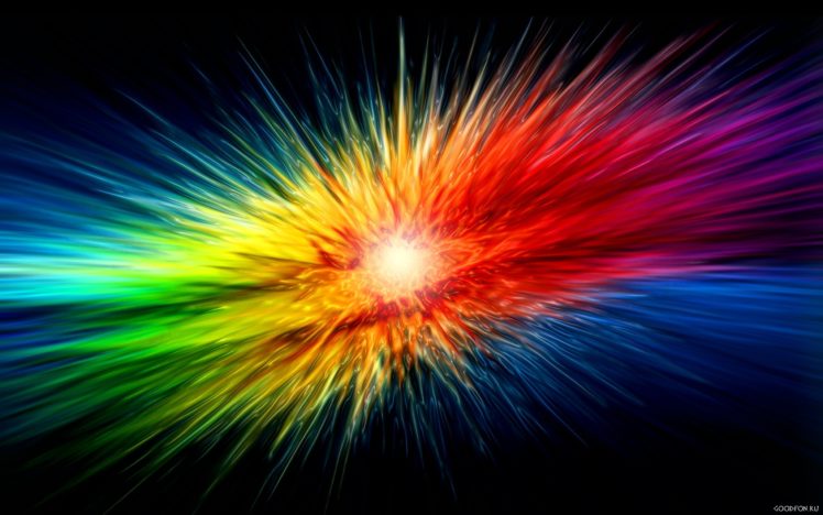 multicolor, Stars, Rainbows HD Wallpaper Desktop Background