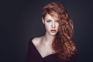 redhead, Face, Wallpaper, Girls