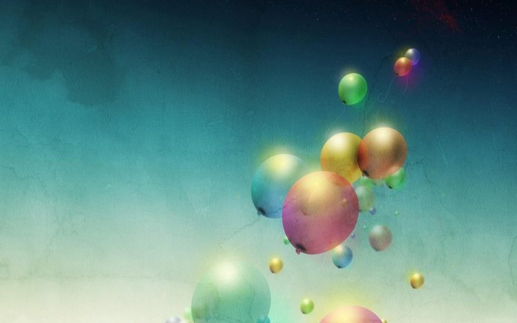 air, Minimalism, Color, Art, Balloons HD Wallpaper Desktop Background