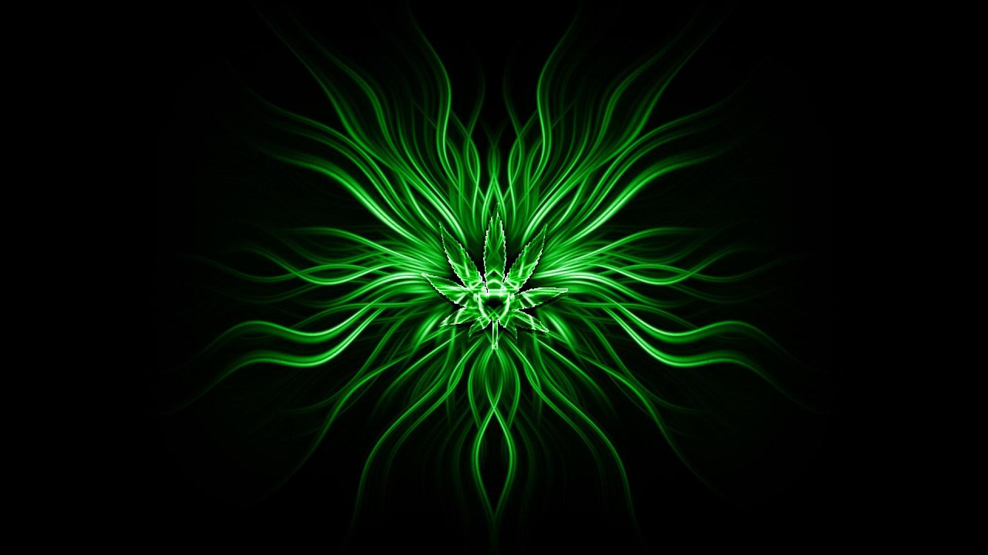 abstract, Weed Wallpaper