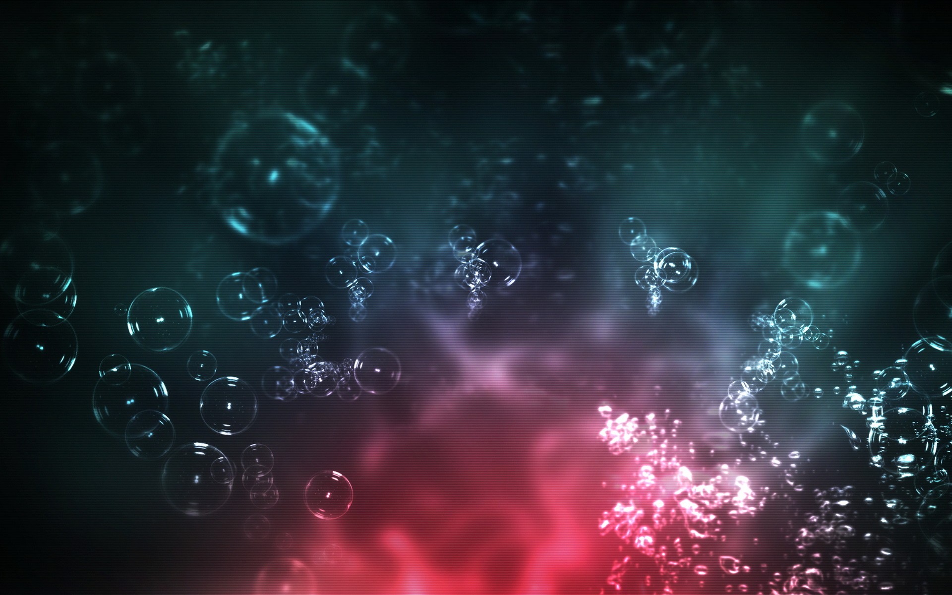 abstract, Bubbles Wallpaper