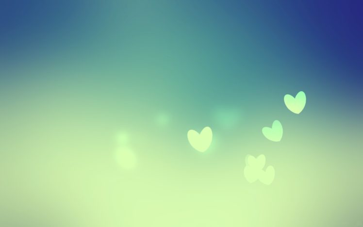 blue, Love, Hearts HD Wallpaper Desktop Background