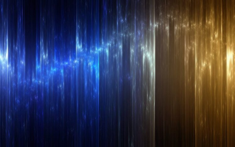 light, Abstract, Blue, Gold HD Wallpaper Desktop Background