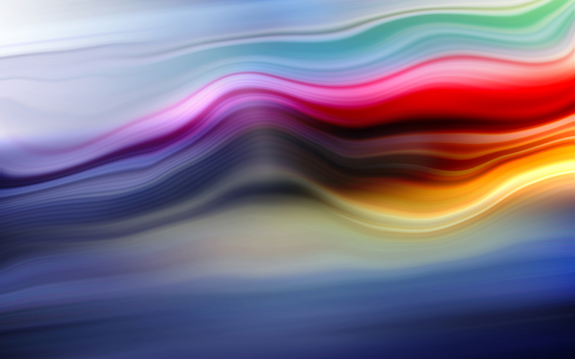 abstract, Waves, Spectrum Wallpaper