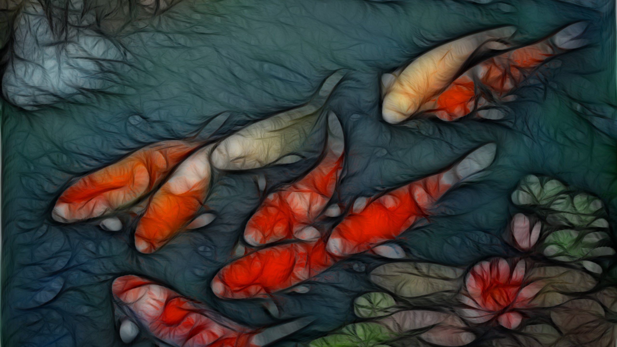fish, Koi Wallpaper